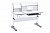Парта Ammi grey-w (1+1) Cubby | Картинка товара